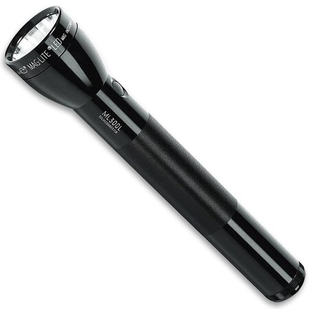 Maglite Maglite ML300L LED 3-Cell D Flashlight, Black ML300L-S3016
